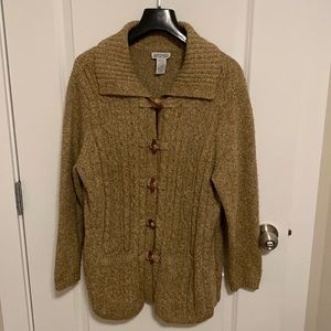 Vintage Northern Reflections Toggle Sweater
